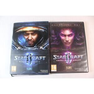 Starcraft 2 II Wings Of Liberty & Heart of the Swarm Expansion Bundle PC UNTESTE